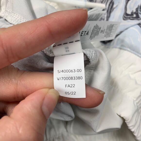 Athleta Shorts Womens XS Extra Small Blue Swirl Marble All Activity Drawstring - Picture 12 of 15